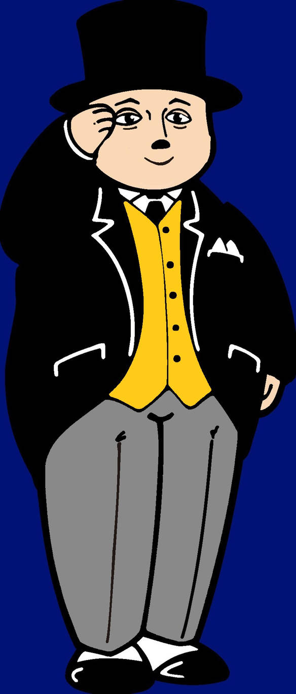 The Fat Controller (My TTTE AU) by MRWESTERNENGINE on DeviantArt