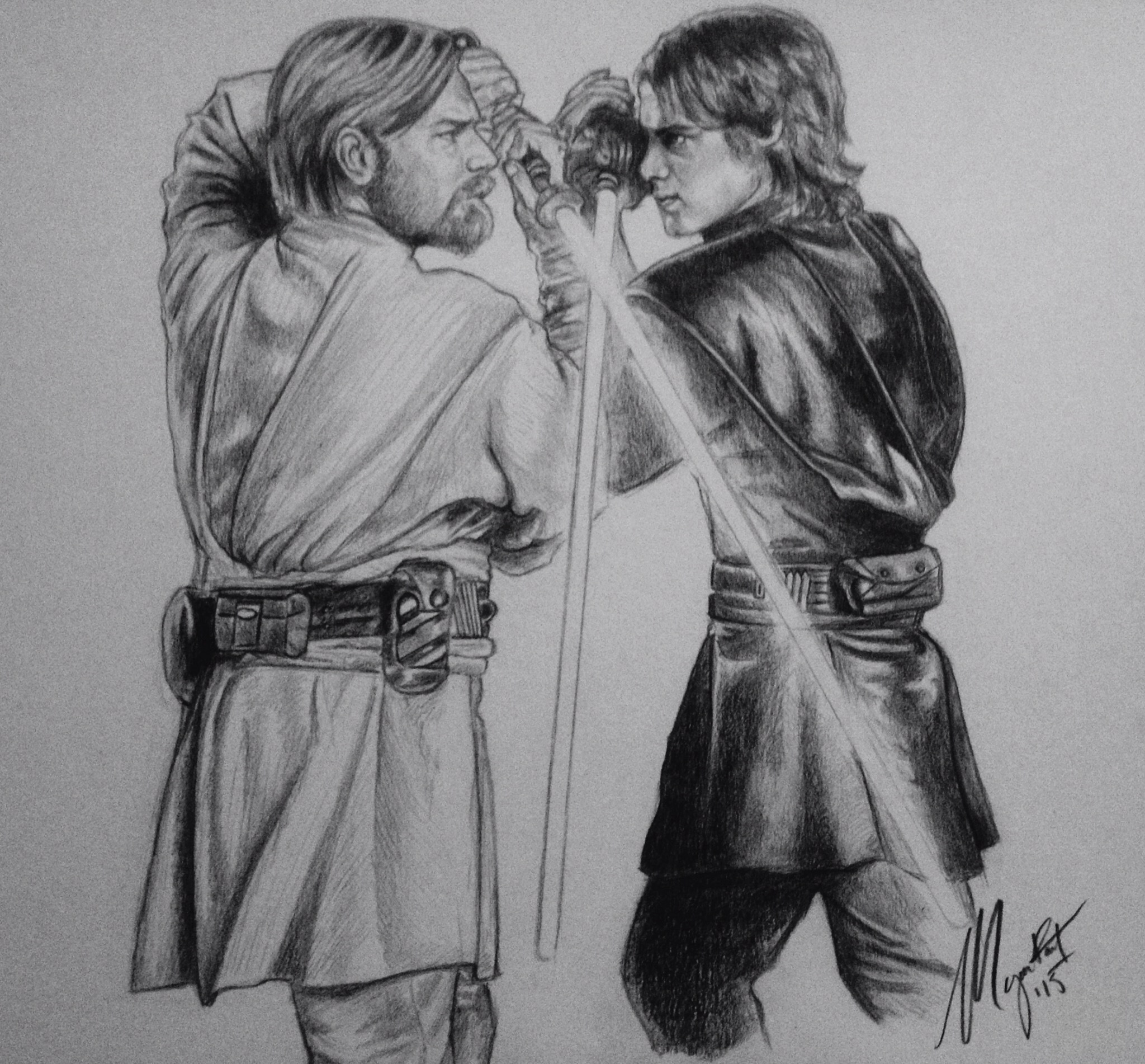 Anakin VS Obiwan - Star Wars, 15'.