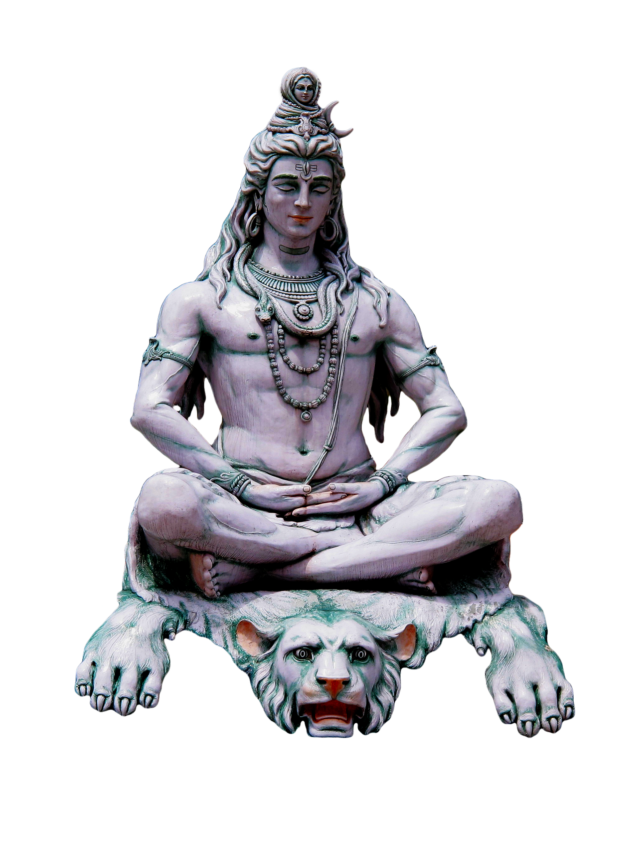 Shiva Goddess With Eight Arm Posing Stock Photo, Picture and Royalty Free  Image. Image 75157709.
