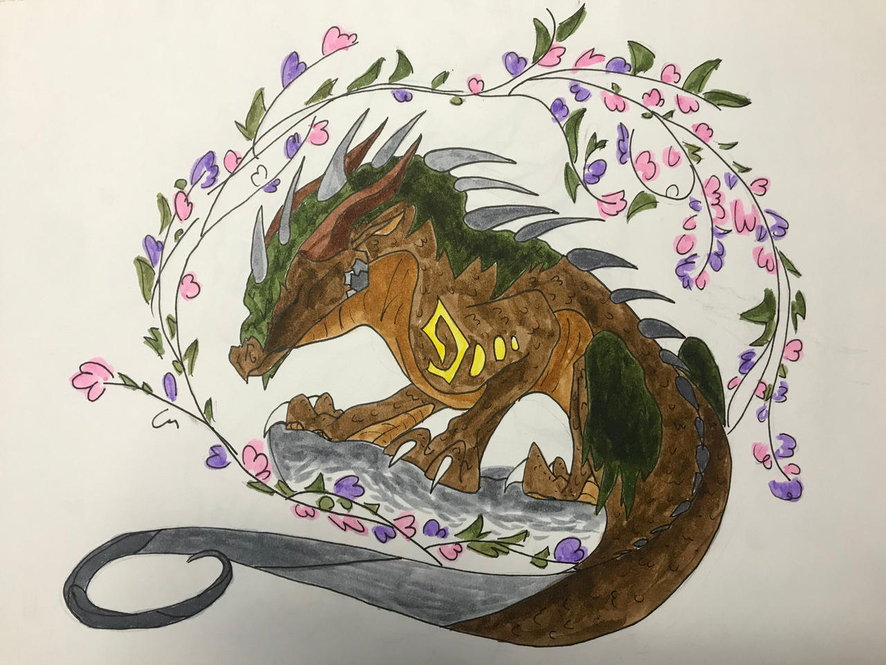 Earth Drake by DragoAndDemons on DeviantArt
