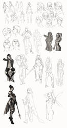 Sketchy sketches compilation