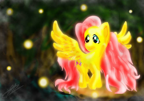 Fluttershy- light in the Everfree Forest