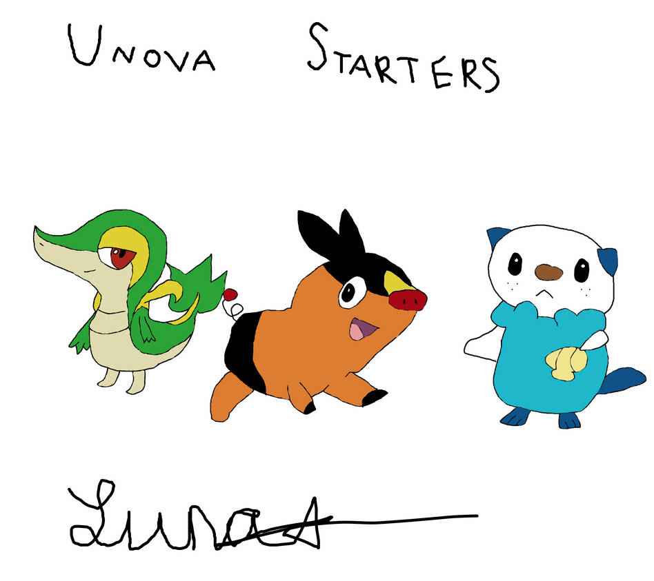 What Are The Unova Starters at Roger Marino blog