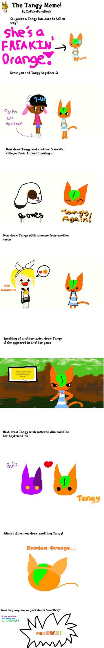 Animal Crossing Tangy Meme