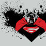 Batman vs Superman Logo Wallpaper 1920 x 1080