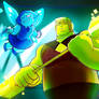 Steven Universe: Aquamarine and Topaz