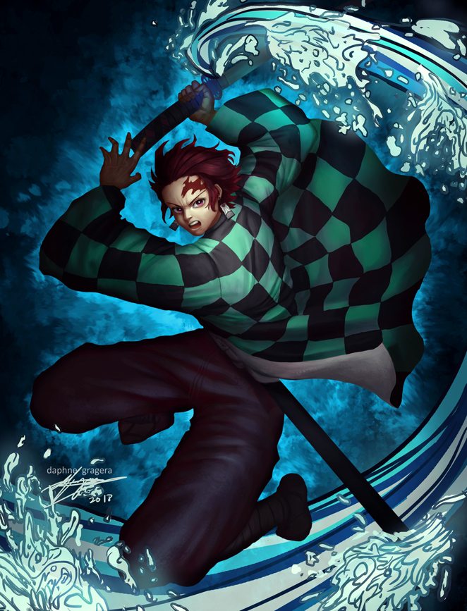 Kimetsu no Yaiba - Tanjiro Kamado by Amenokoshin on DeviantArt