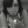 Girl Smoking