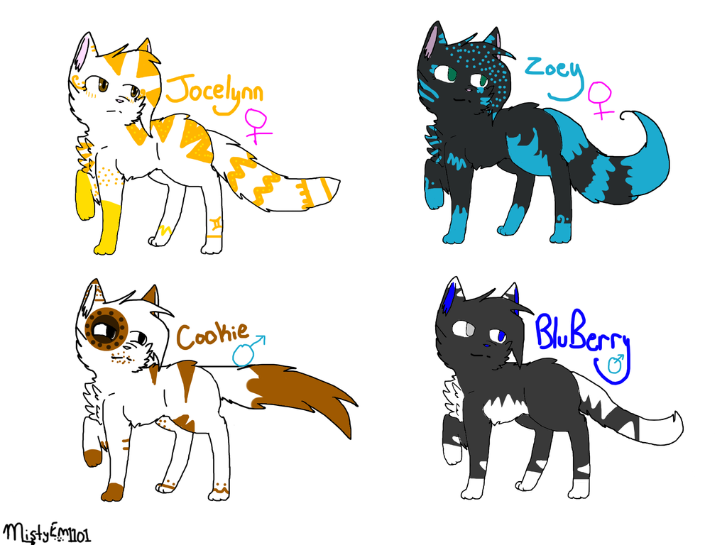 Old Oc Adopts TAKEN!!! (FREE TO A GOOD HOME!!)