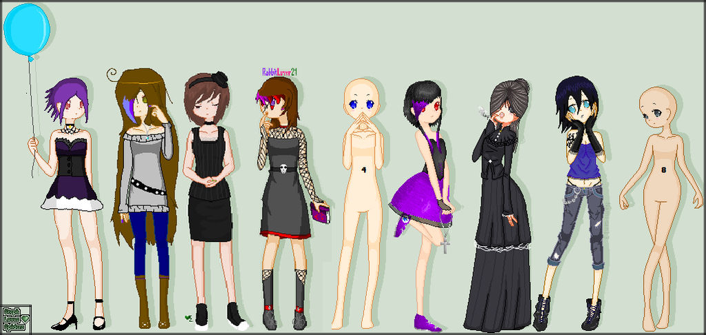 Gothic Collab With Kirasabi-Chan