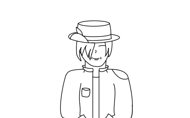 Wanderbots Face The Adventurer's Face LineArt by Noobalot on DeviantArt