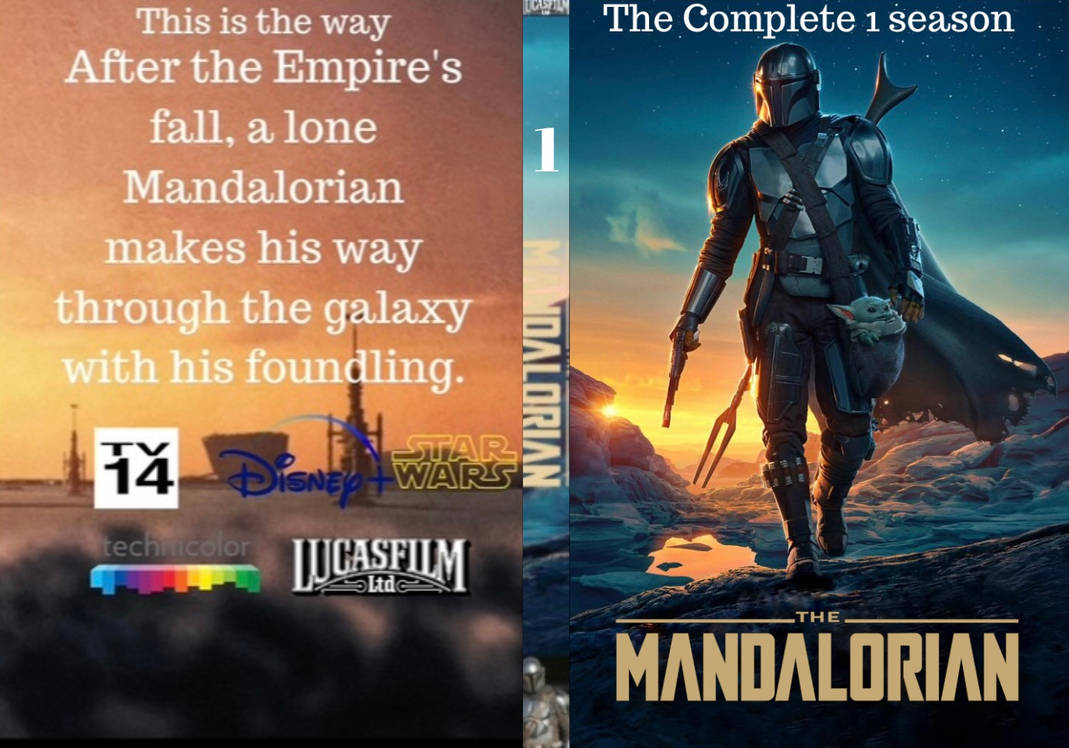 The Mandalorian season 1 dvd cover by AidensWorld on DeviantArt The Mandalorian season 1 dvd cover by AidensWorld on DeviantArt