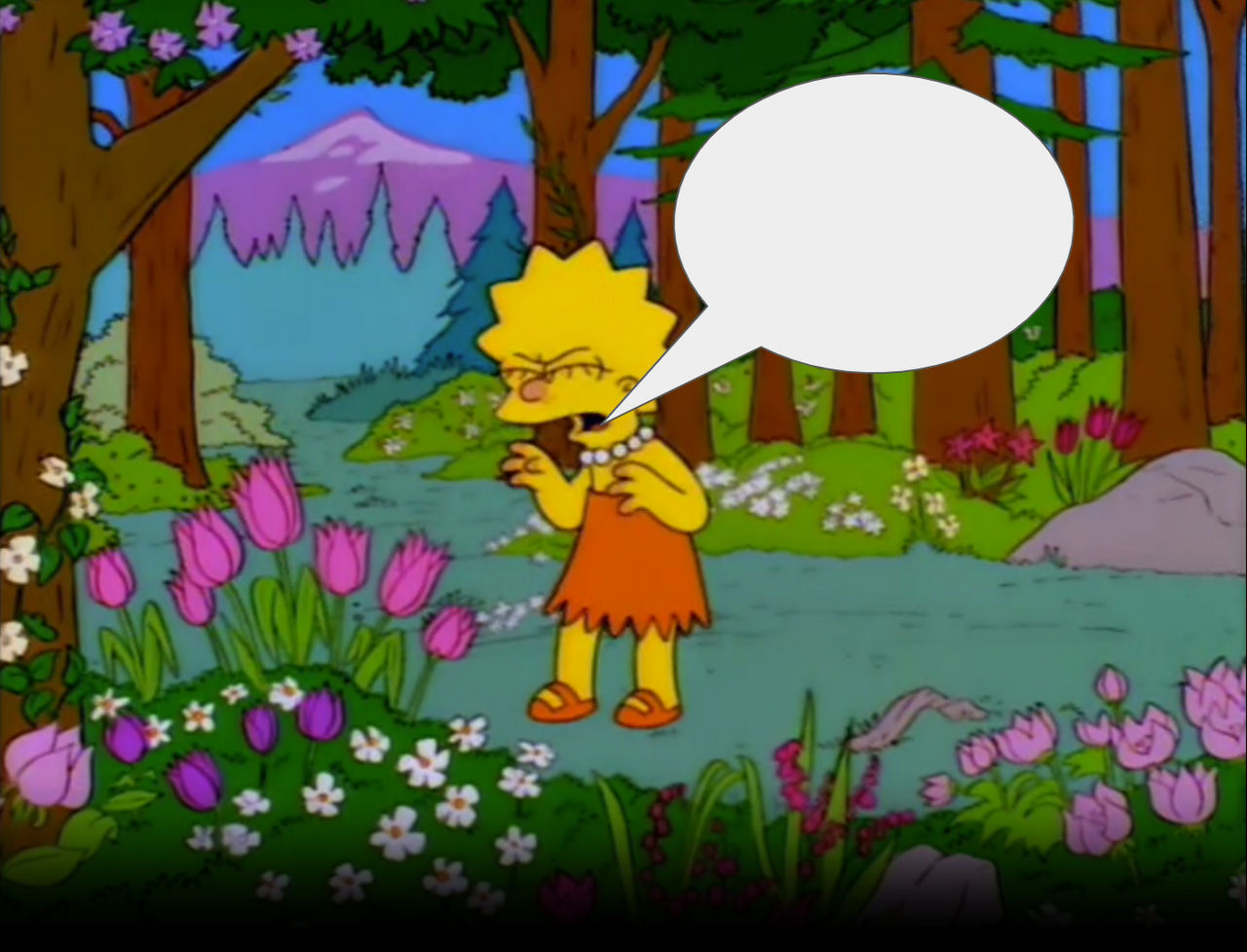Lisa Simpson Rocking Meme Lisa Simpson's Speech Bubble Meme #2 by ButtercupUtonium1999 on DeviantArt