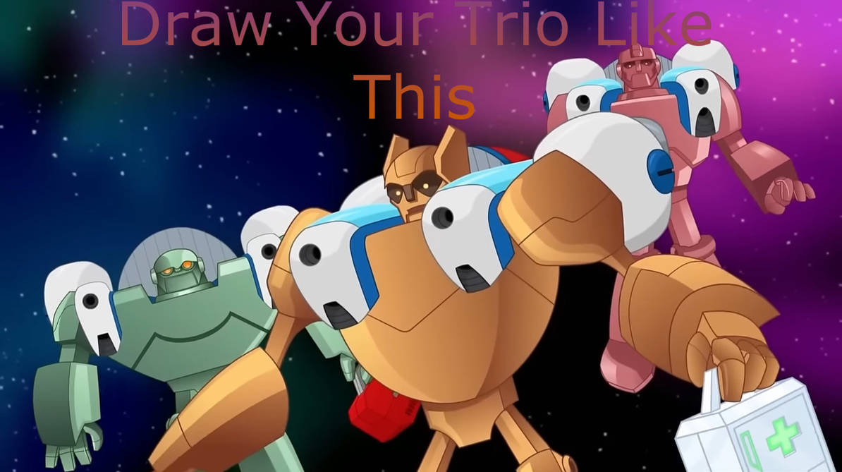 Draw Your Trio Like This by PS1215 on DeviantArt