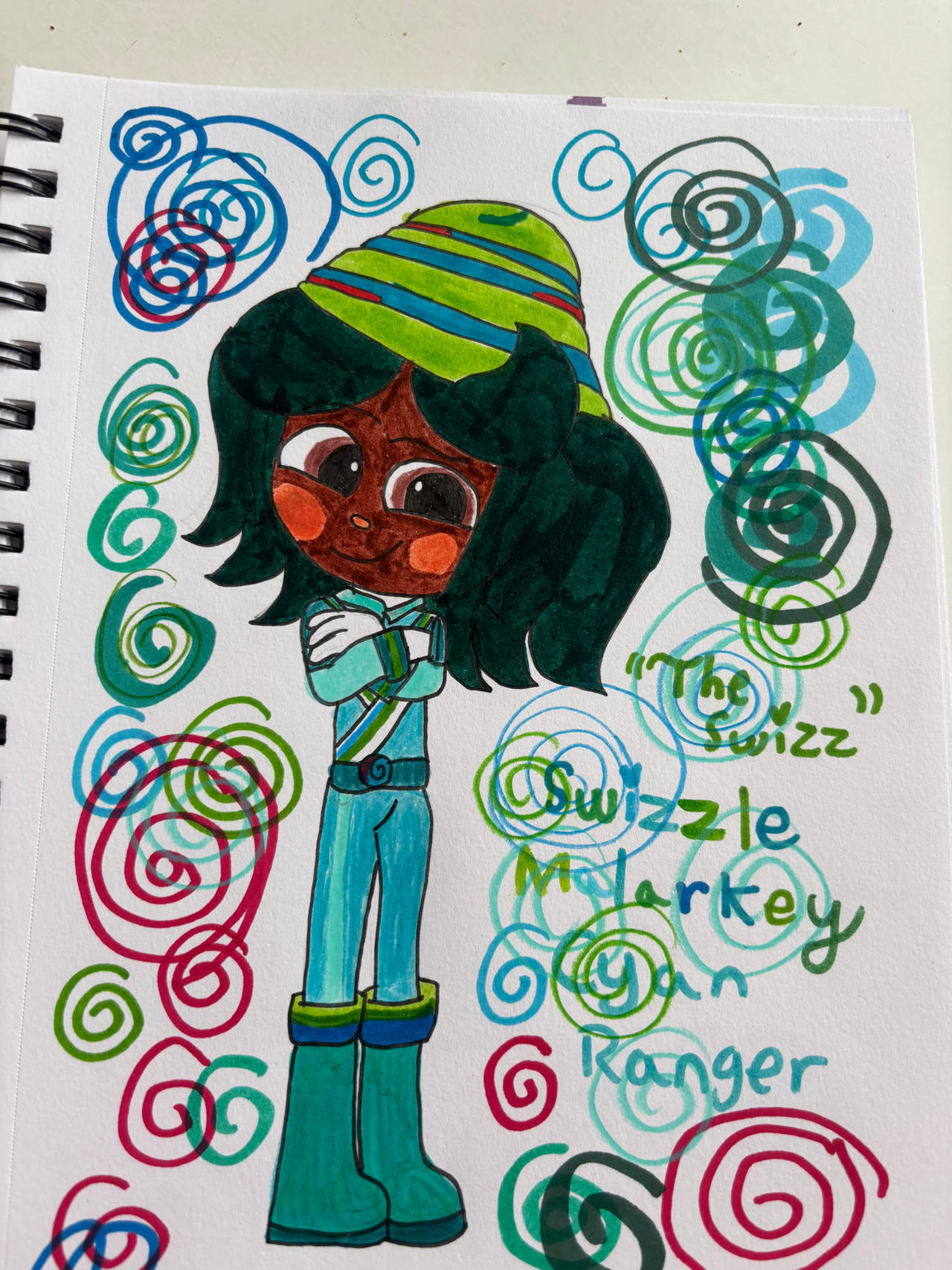 Swizzle Malarkey: Cyan Ranger by PS1215 on DeviantArt