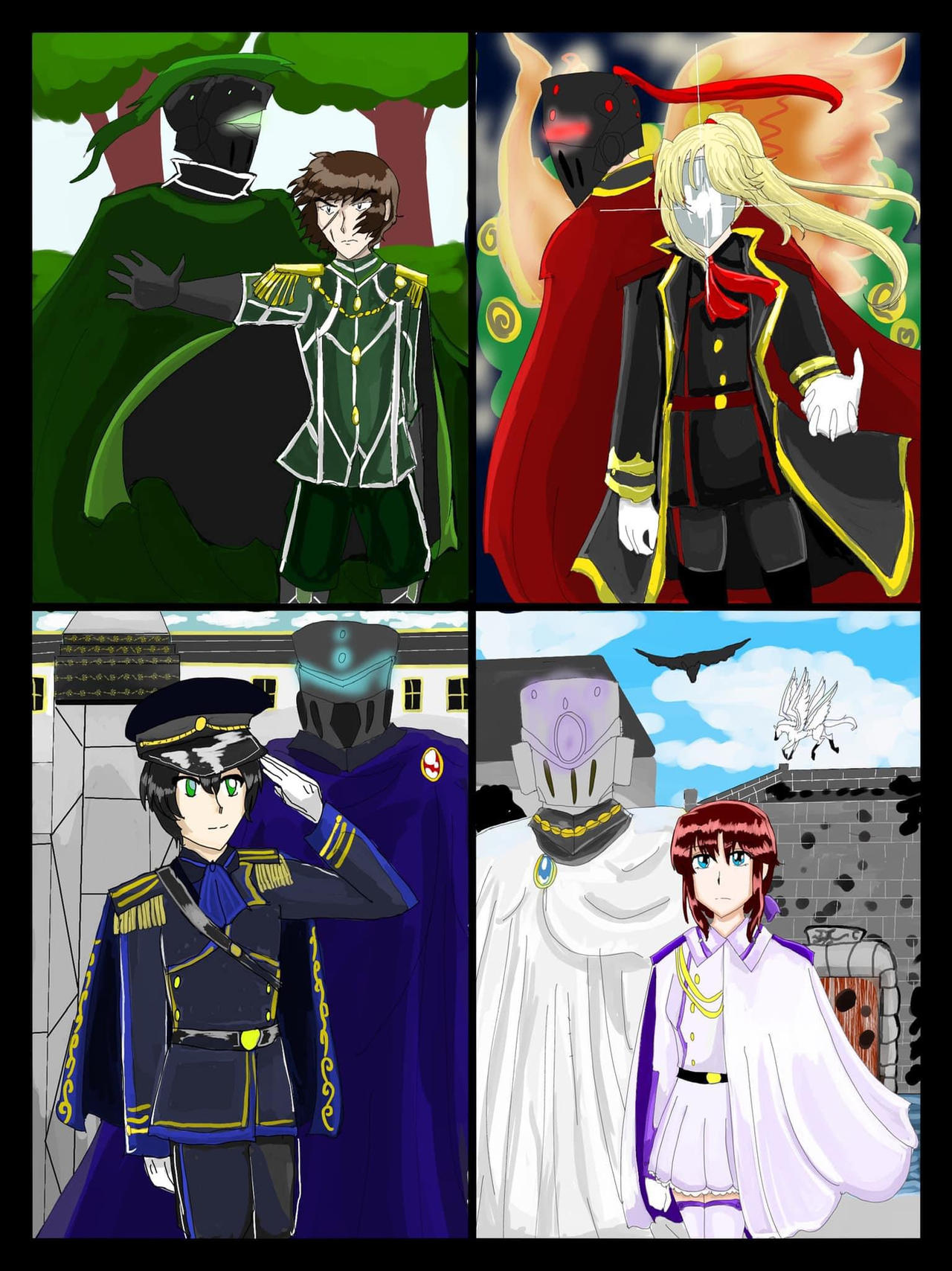 Leaders of the warring factions