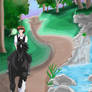 Louis Riding Bareback