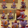 Sculpey: Blaze Chao