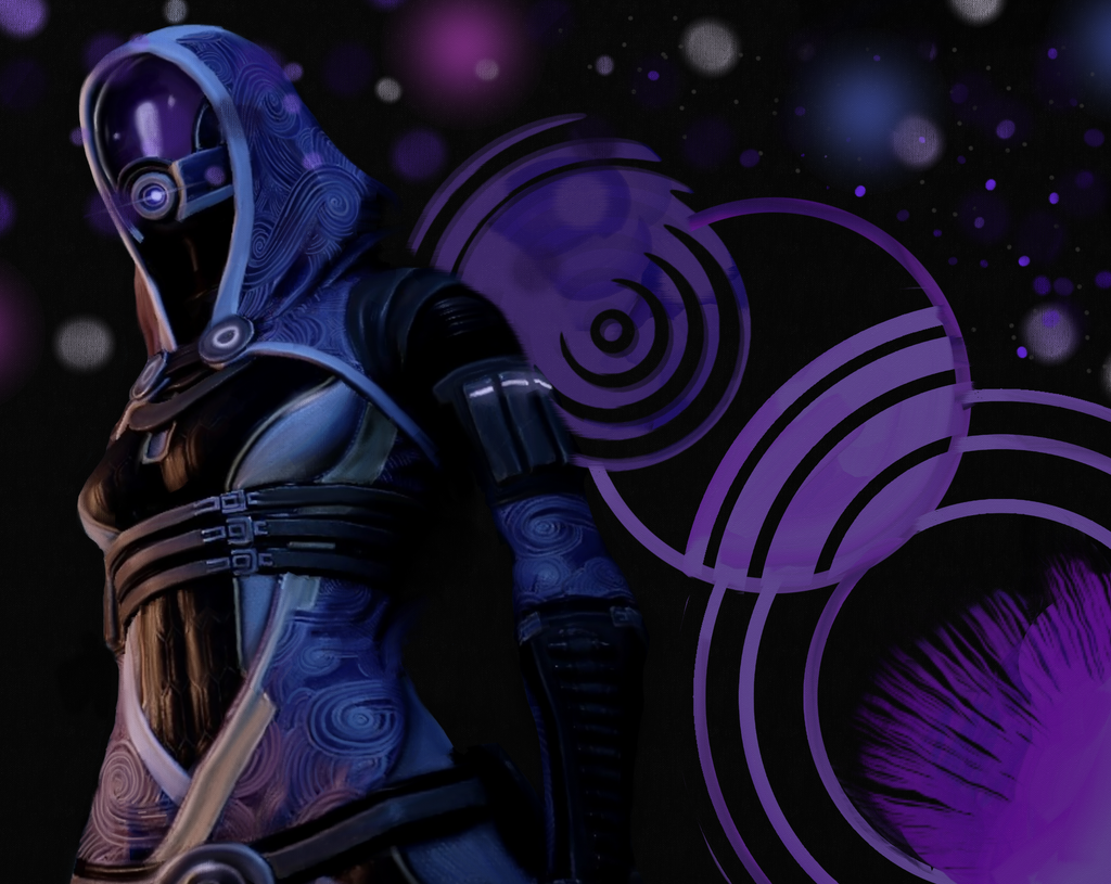 Tali'Zorah Painting