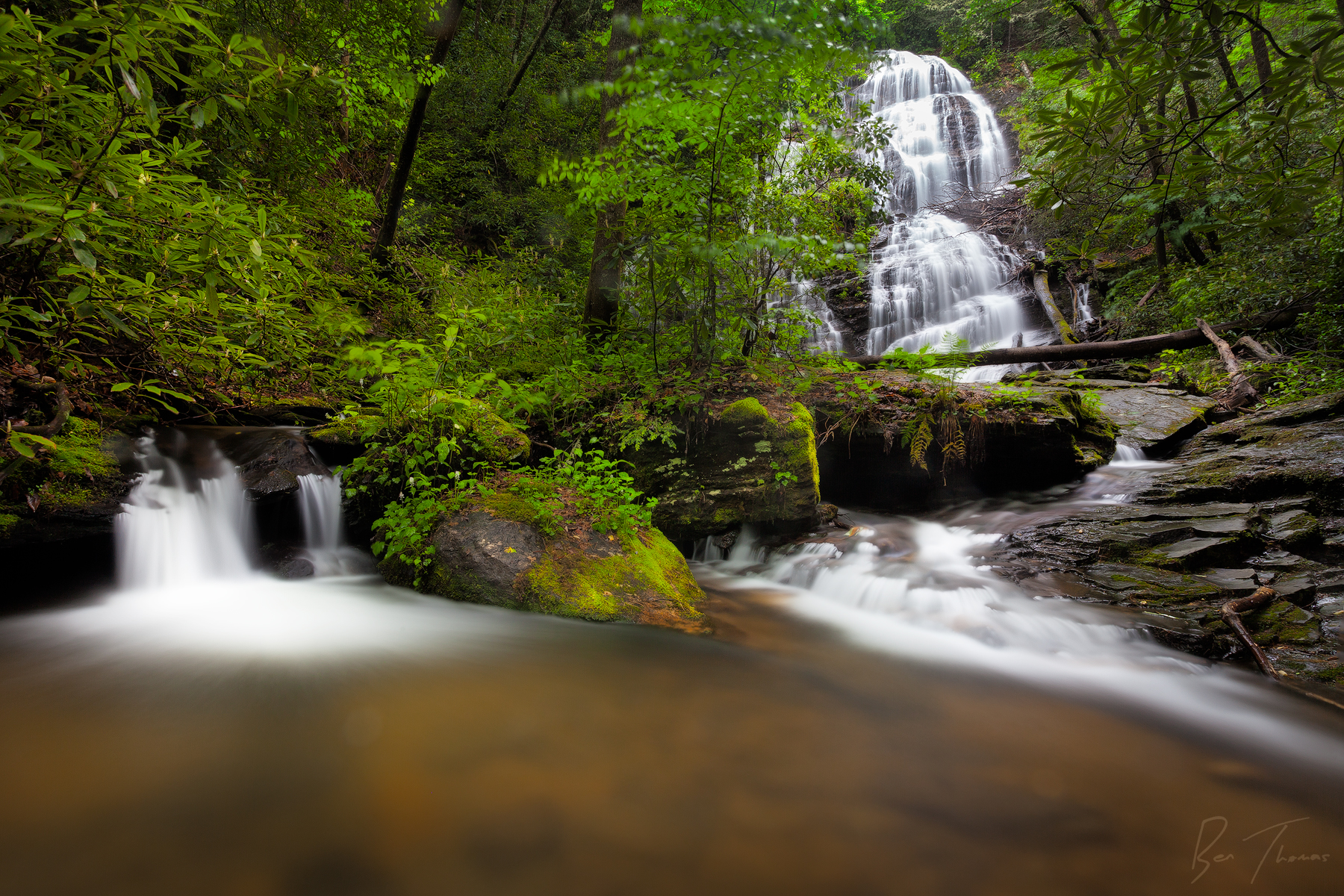 Horse Trough Falls lower cascades