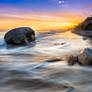 Arroyo Burro Beach sunset