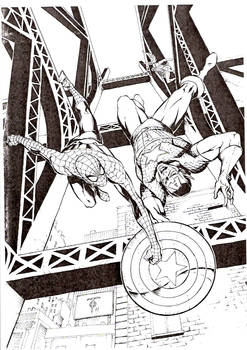 Cap vs Spidey