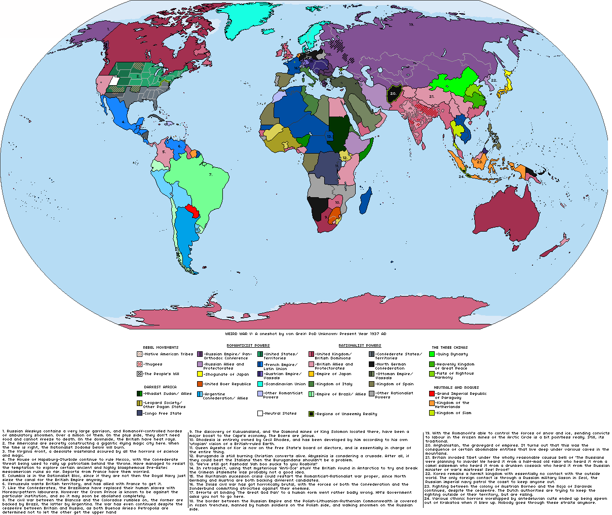 Weird War V