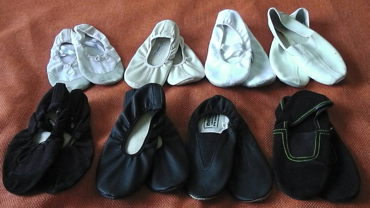 Gym slippers small collection