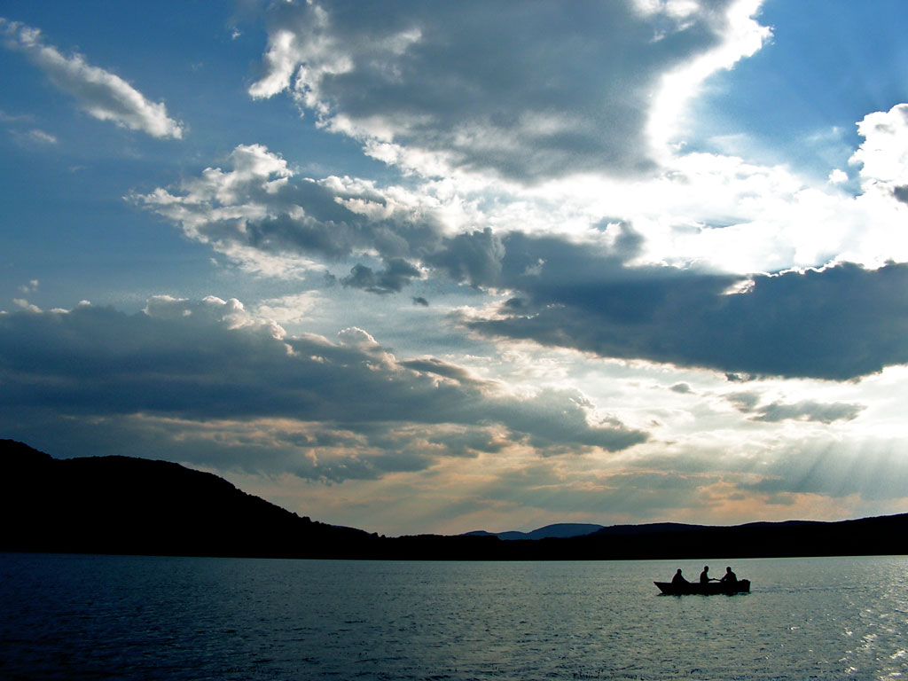 'Three Men in a Boat'