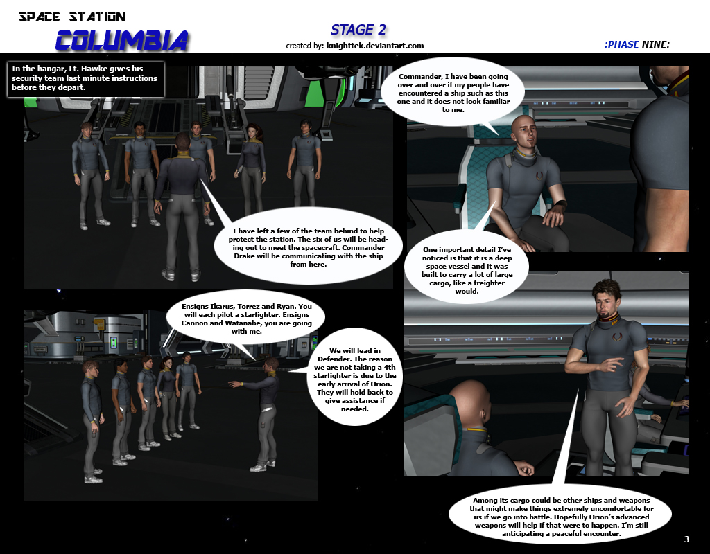 Space Station Columbia - Stage 2  - page 3