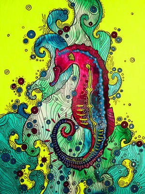 Sea Horse by Nafania-Nix