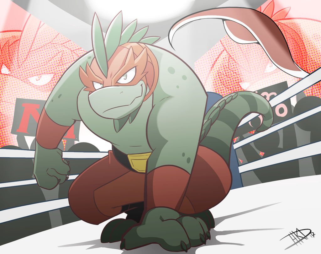 The Iguana Wrestler: MAXIMO!! by HiKazeDragon on DeviantArt