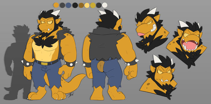 Beast Hikaze Ref Sheet