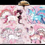 Valentine Day Foxfans// AUCTION// CLOSED AB ADDED