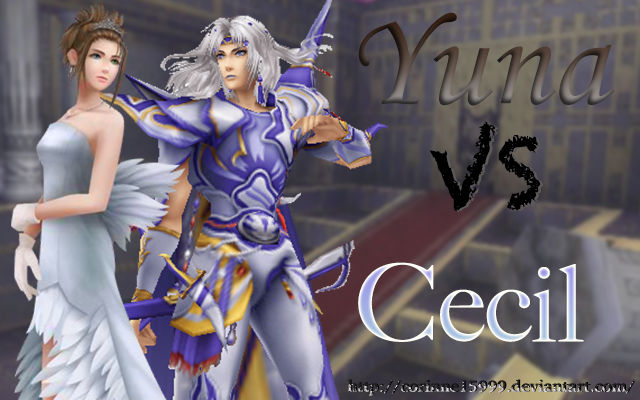 Dissidia 012 Yuna vs Cecil