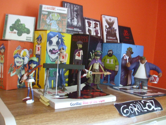 My Gorillaz shrine.. yet again