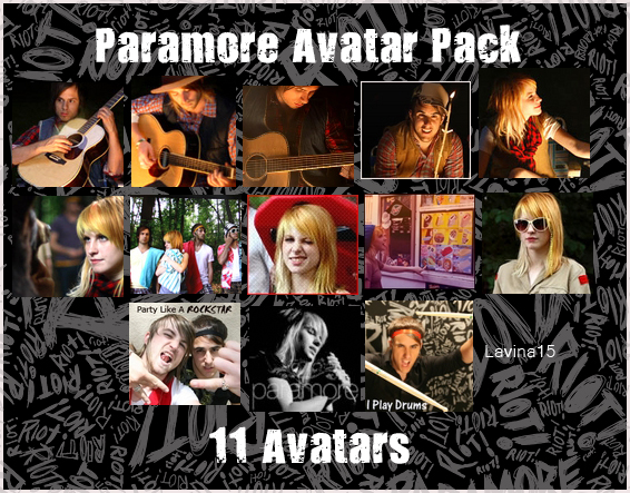 Paramore Avatar Pack