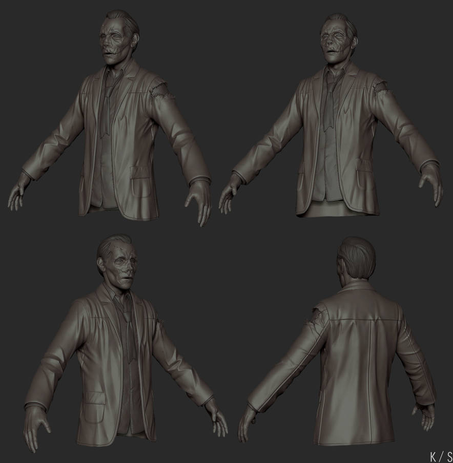 Zombie Upper Body by pakukaushik on DeviantArt
