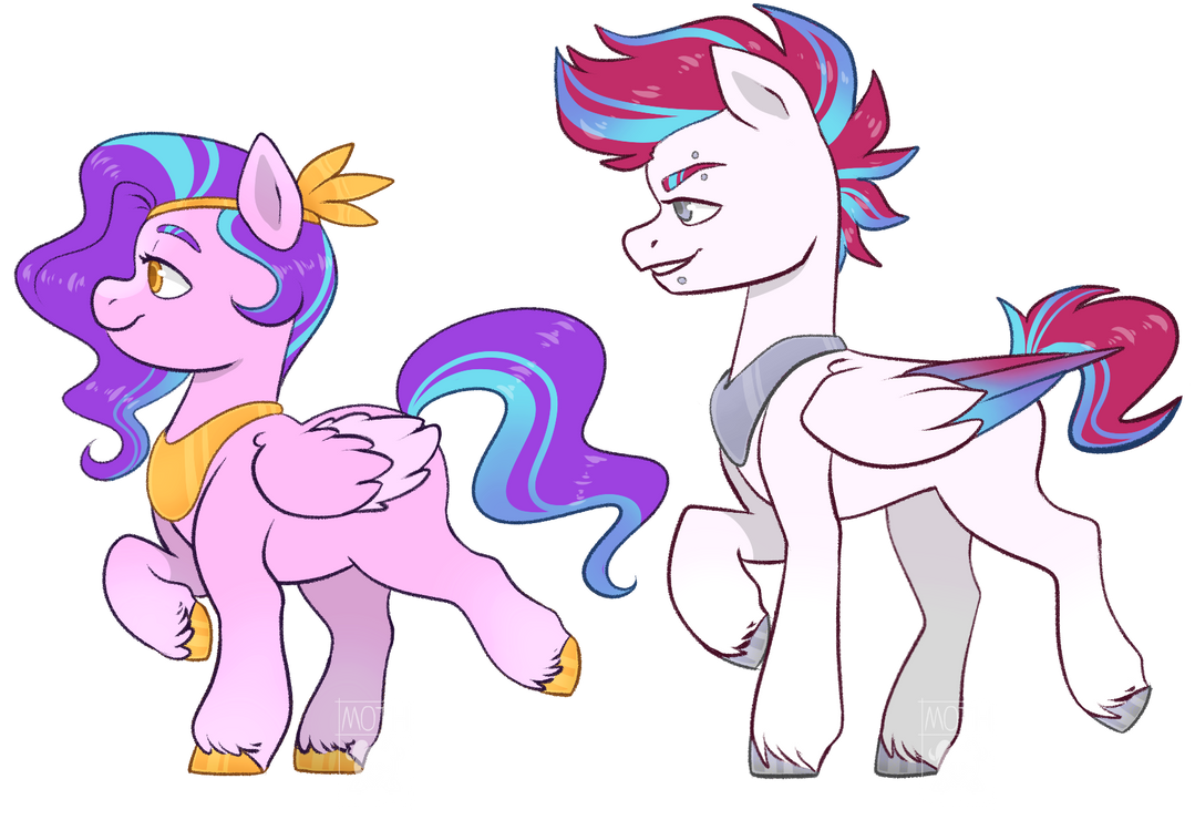 Pipp And Zipp by BattleAxeBunny on DeviantArt