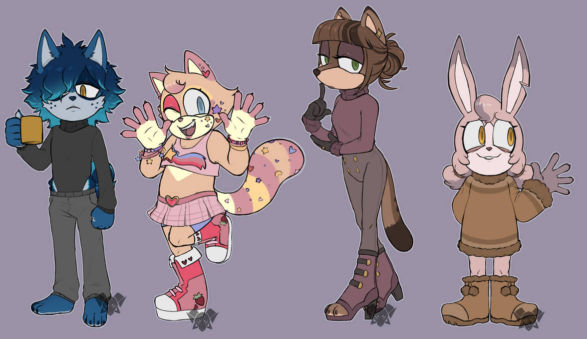 Ocs pt2 by BattleAxeBunny on DeviantArt