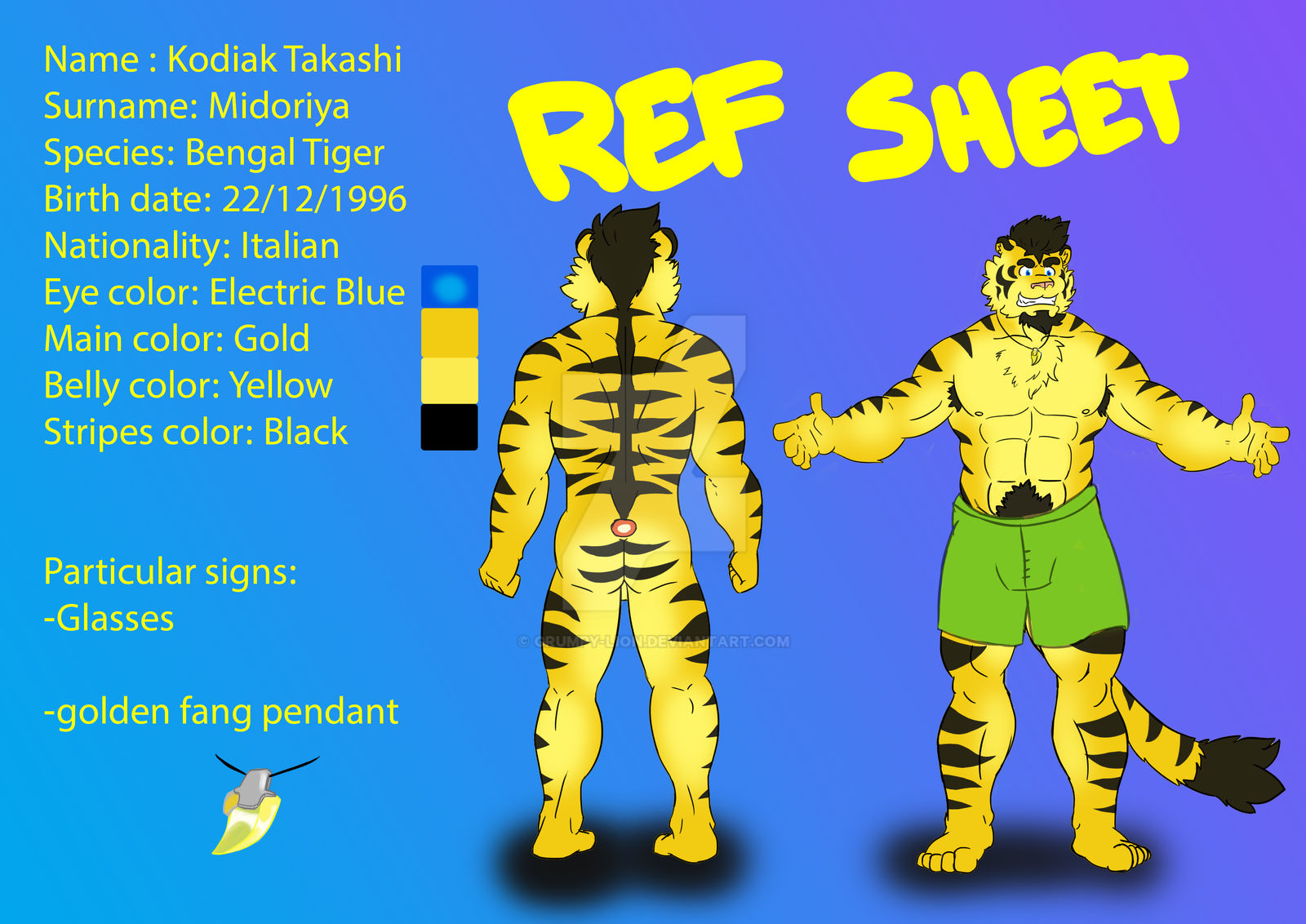 Kod's ref sheet