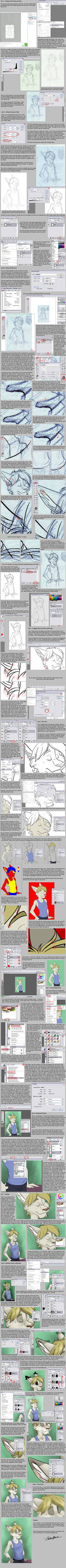 Digital Art Tutorial by spiritwolf77