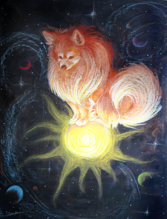 Space Pomeranian