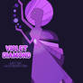 Violet Diamond Mural