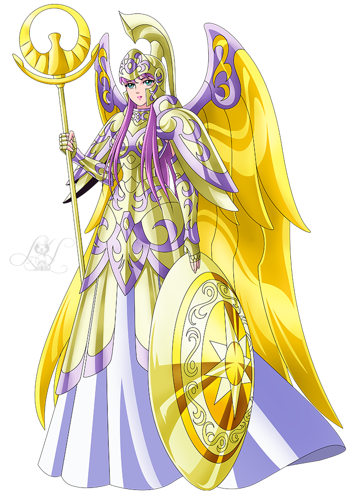 Athena Saori (Render) by LadyHeinstein on DeviantArt