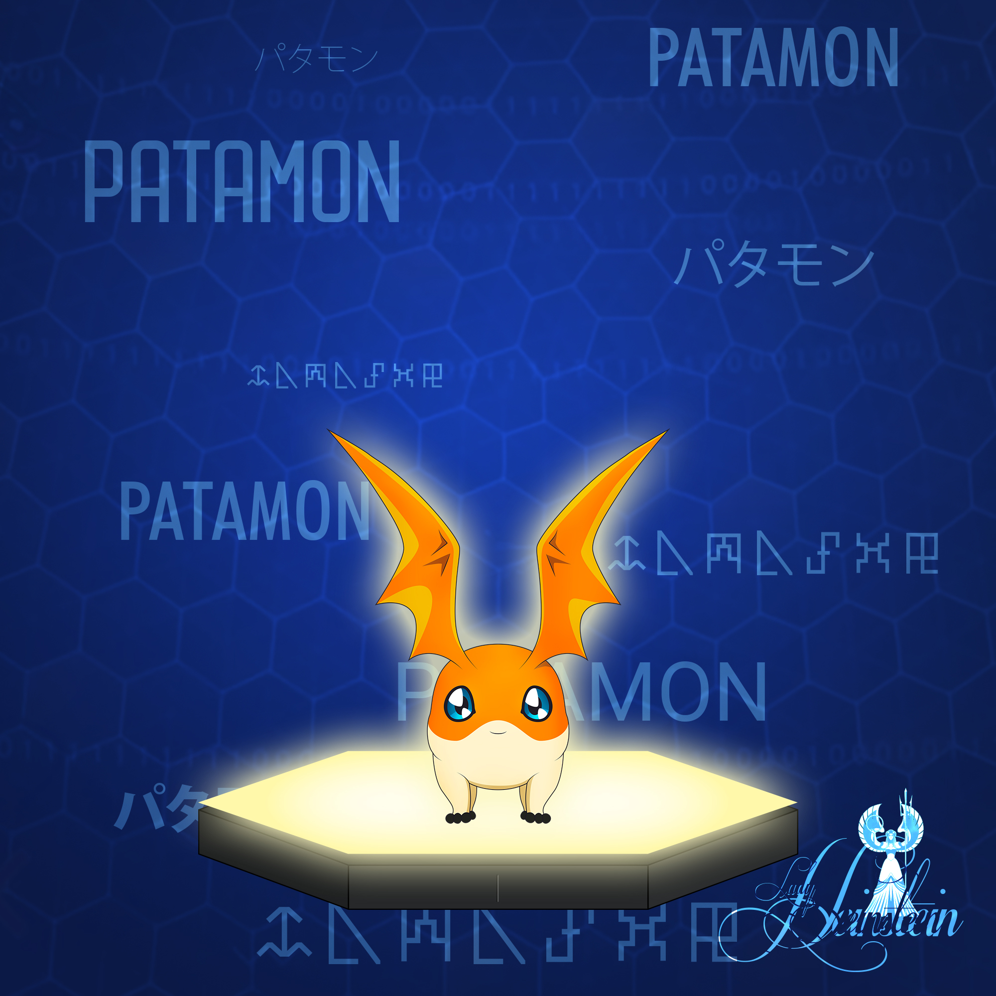 Patamon by LadyHeinstein on DeviantArt