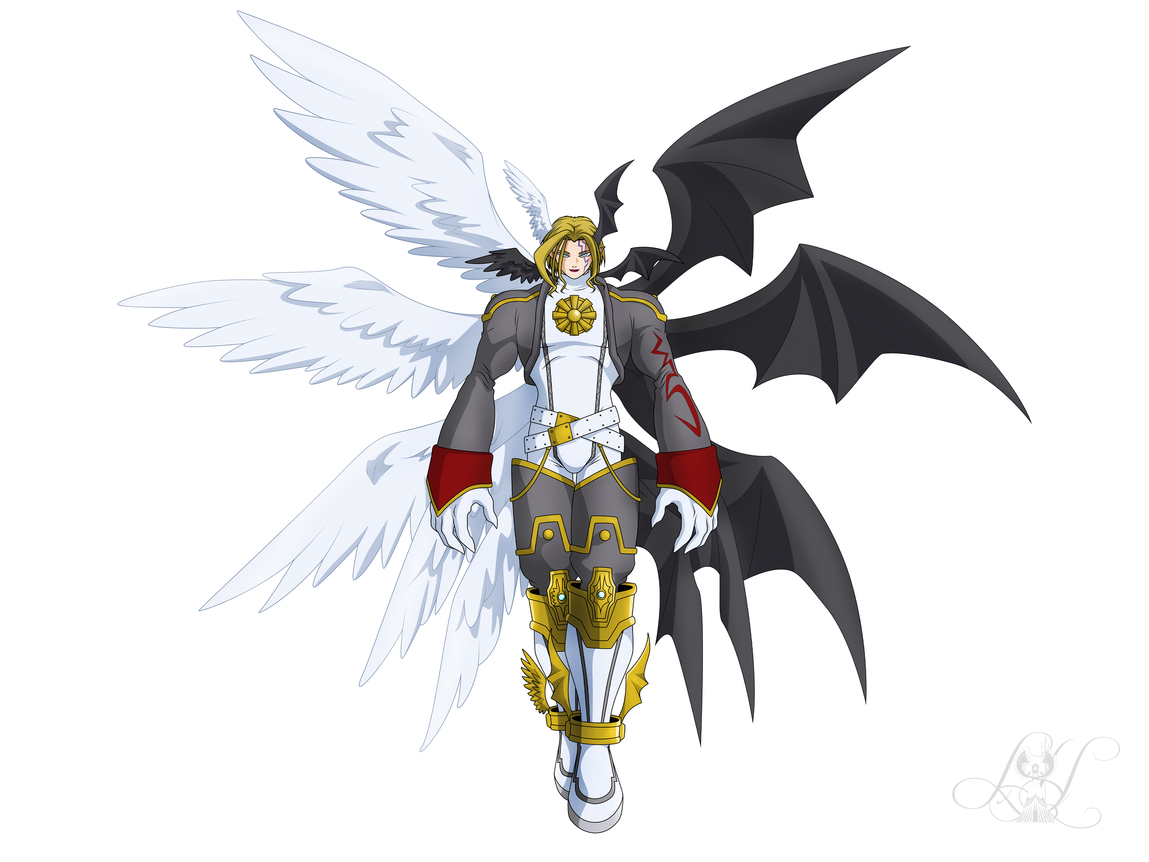Lucemon: Falldown Mode (Render) by LadyHeinstein on DeviantArt