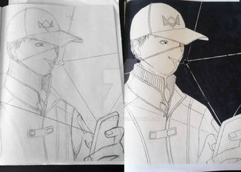 Watch Dogs Sketch Progress