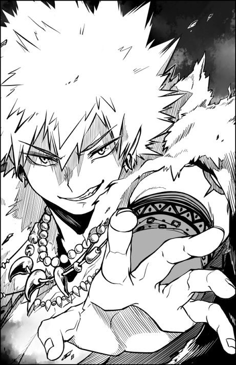 Bnha Bakugou By Huuni On Deviantart