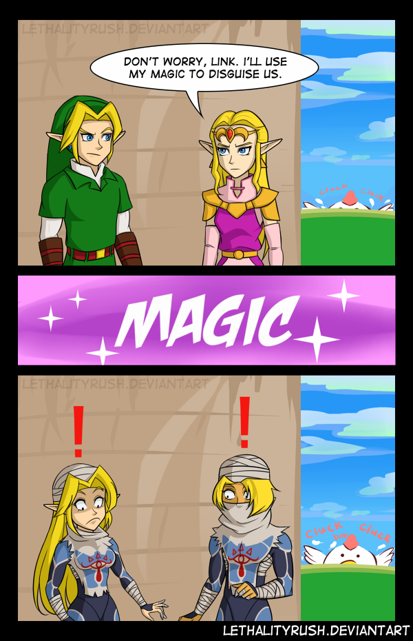 Dubious Disguises [comic + video]